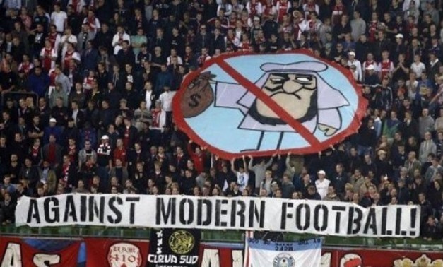 Resultado de imagen de odio eterno al futbol moderno