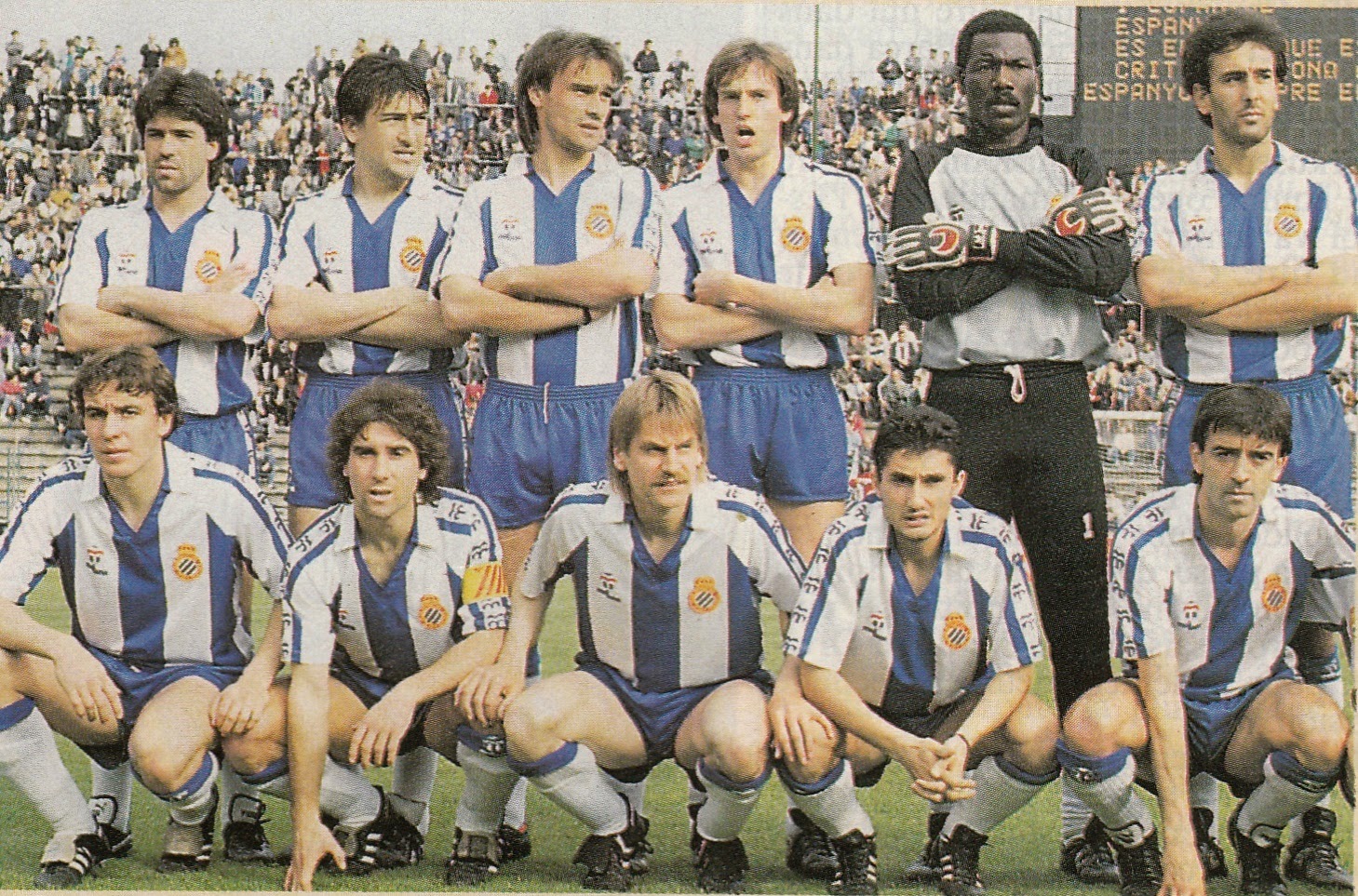 Fútbol 1987-88 Espanyol-de-1988-antes-de-partido